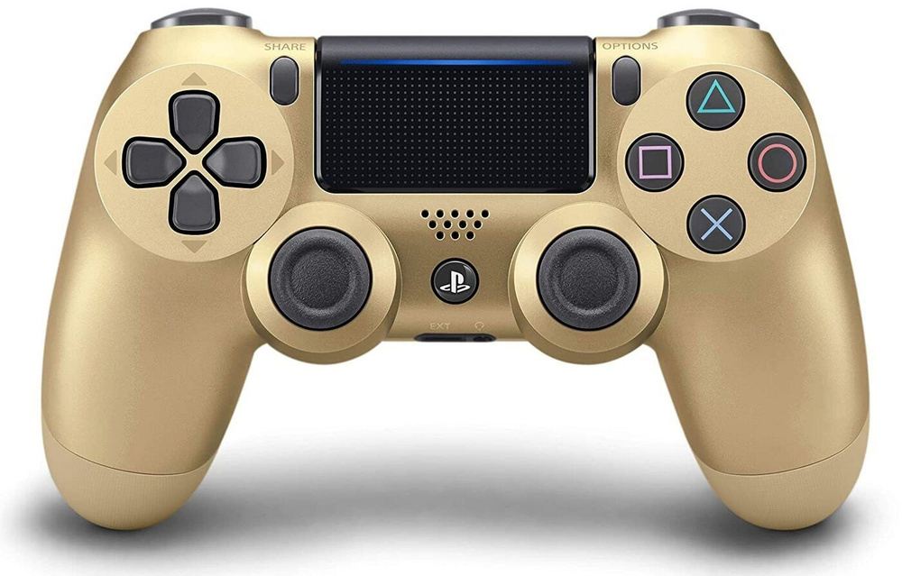 Джойстик Геймпад Sony DualShock 4 v2 PS4 / Геймпад PS4 / Джойстик PS4 /Оригинальный Золотой, золотой #1