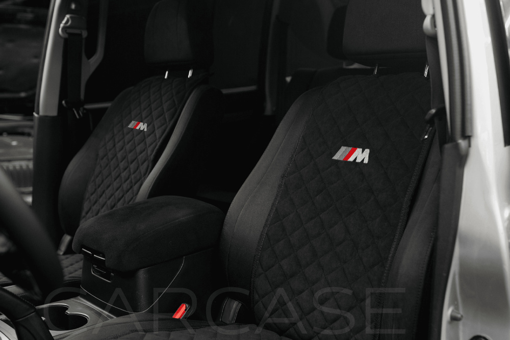 Накидки на сиденья автомобиля из алькантары для BMW универсальные  #1
