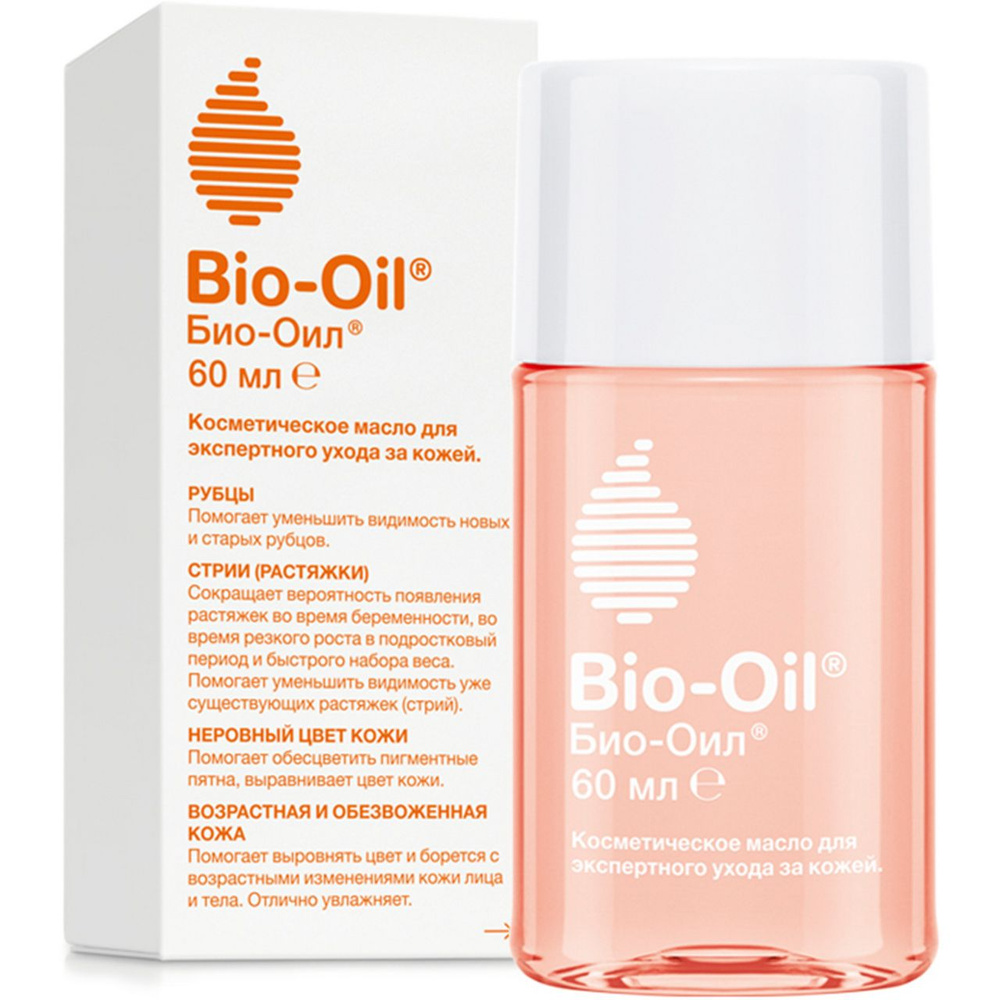 Масло для тела Bio-Oil от шрамов растяжек и неровного тона косметическое, 60мл  #1