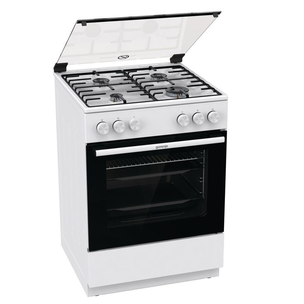 Газовая плита (60 см) Gorenje GG6A10WH #1