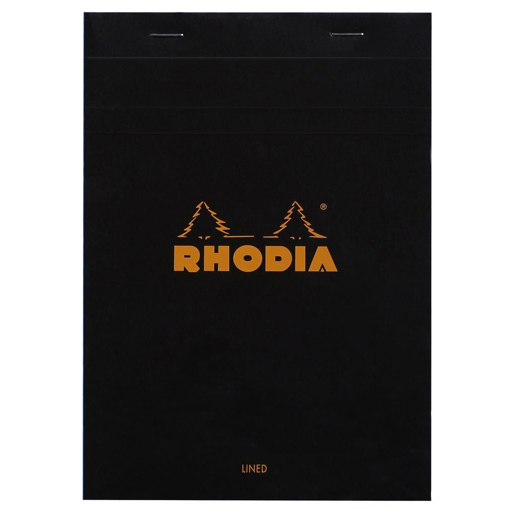 Блокнот Rhodia Basics №16, A5, линейка, 80 г, Черный #1