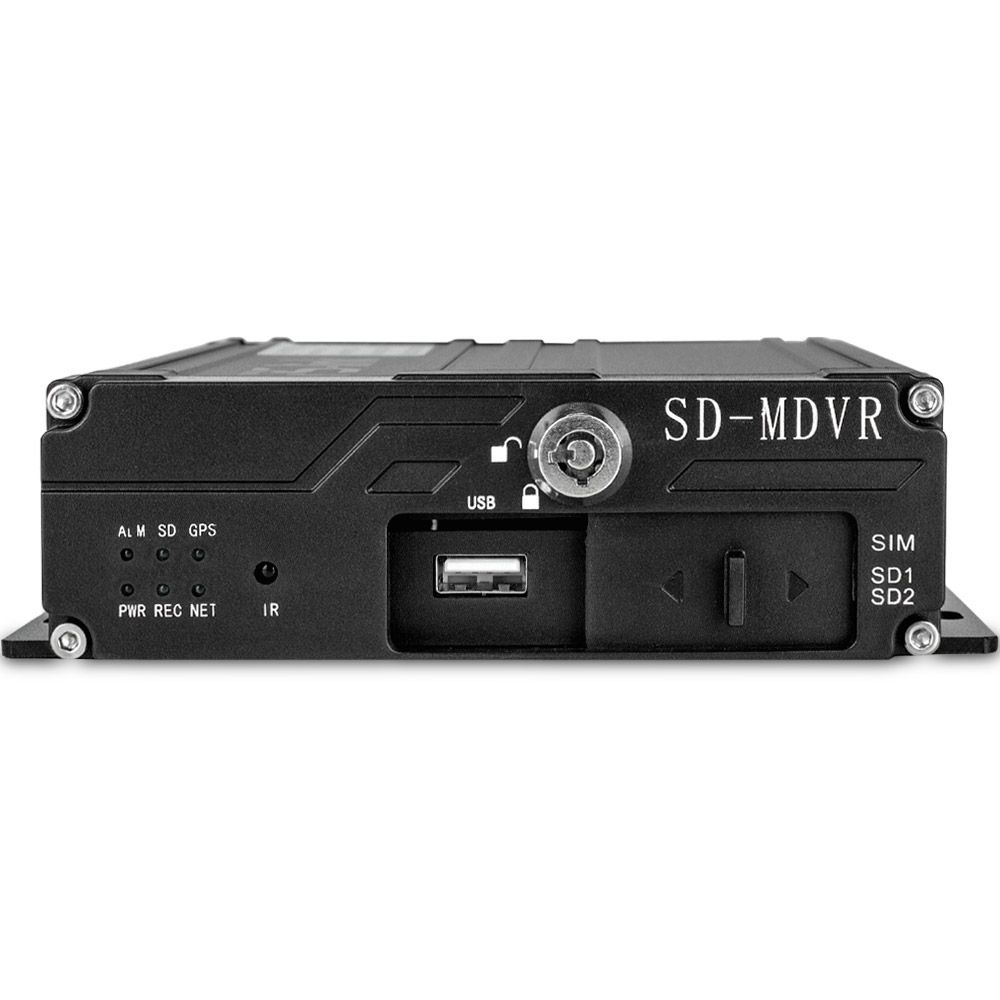 Видеорегистратор для транспорта Ps-Link PS-A9814-G на 4 канала с GPS модулем, поддержкой 2Мп AHD камер, #1