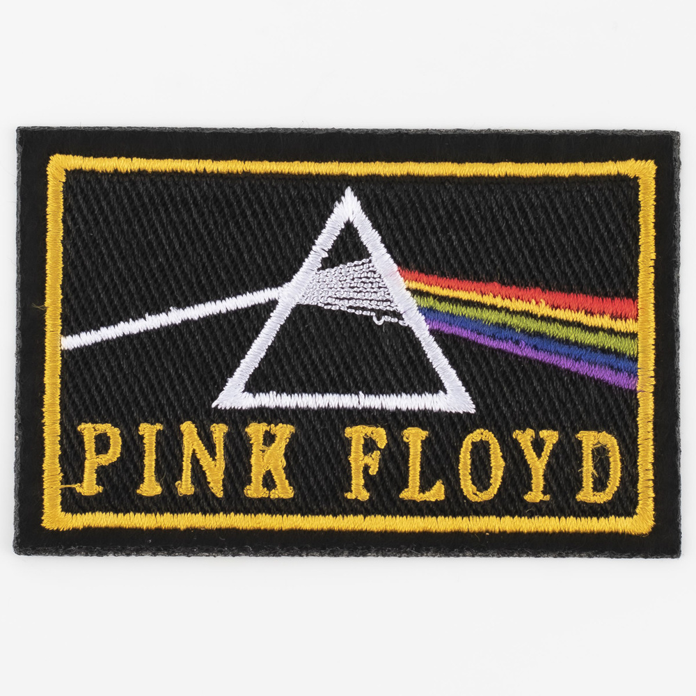 Нашивка, шеврон, патч (patch) Pink Floyd, размер 8*5 см, 1 шт. #1