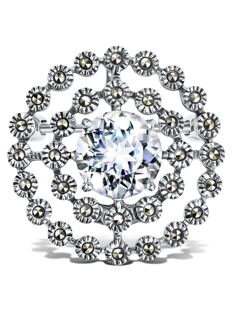 ЗОЛОТО АЛЕКСАНДРА ВАСИЛЬЕВА Брошь серебро 925 пробы - купить с ...