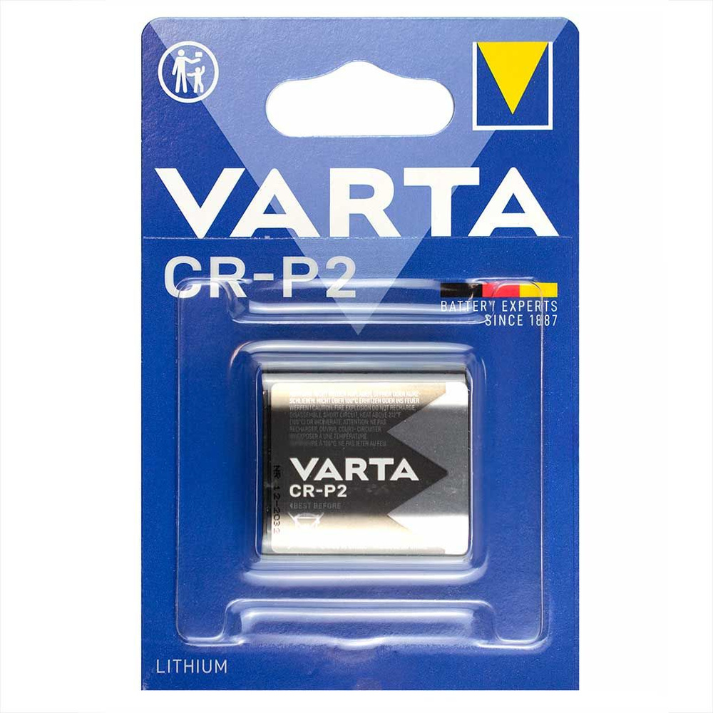 Батарейка для фото VARTA CR-P2 BL-1 #1