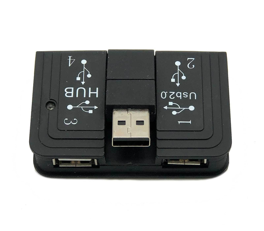 USB-HUB (разветвитель) 4 port 2.0 USB HB14 #1