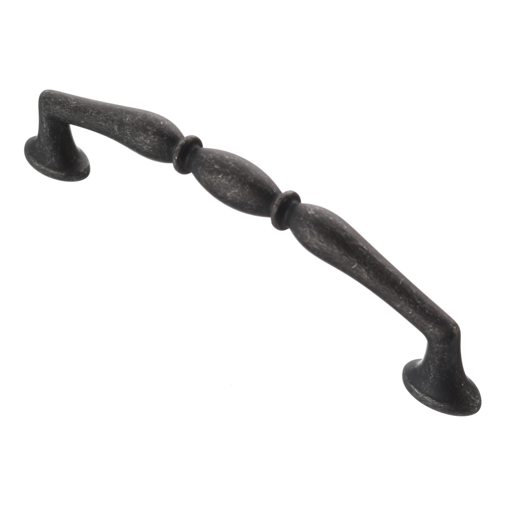 Ручка мебельная скоба GIUSTI LINEA DECOR WMN812.128.00T2 винтажный черный металл  #1