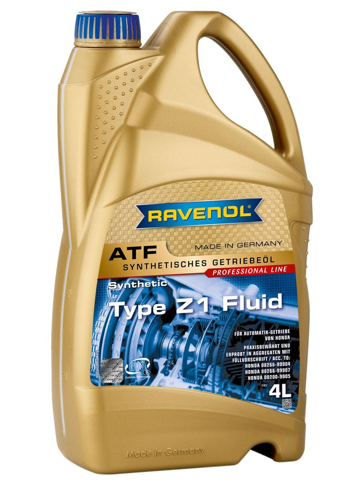 Масло АКПП RAVENOL ATF Type Z1 Fluid, 4 литра #1