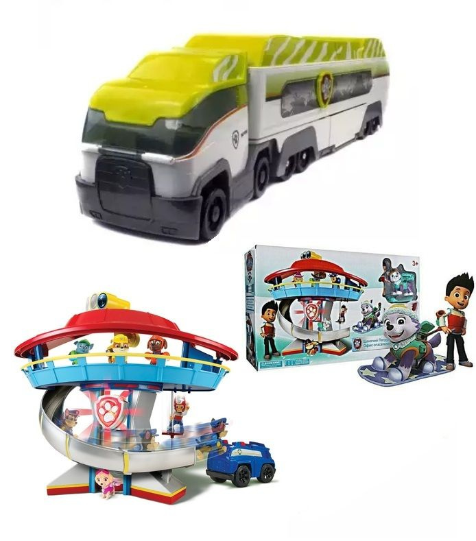 Большой Набор Патрулевоз Автовоз и Райдер серии Джунгли Щенячий Патруль ...