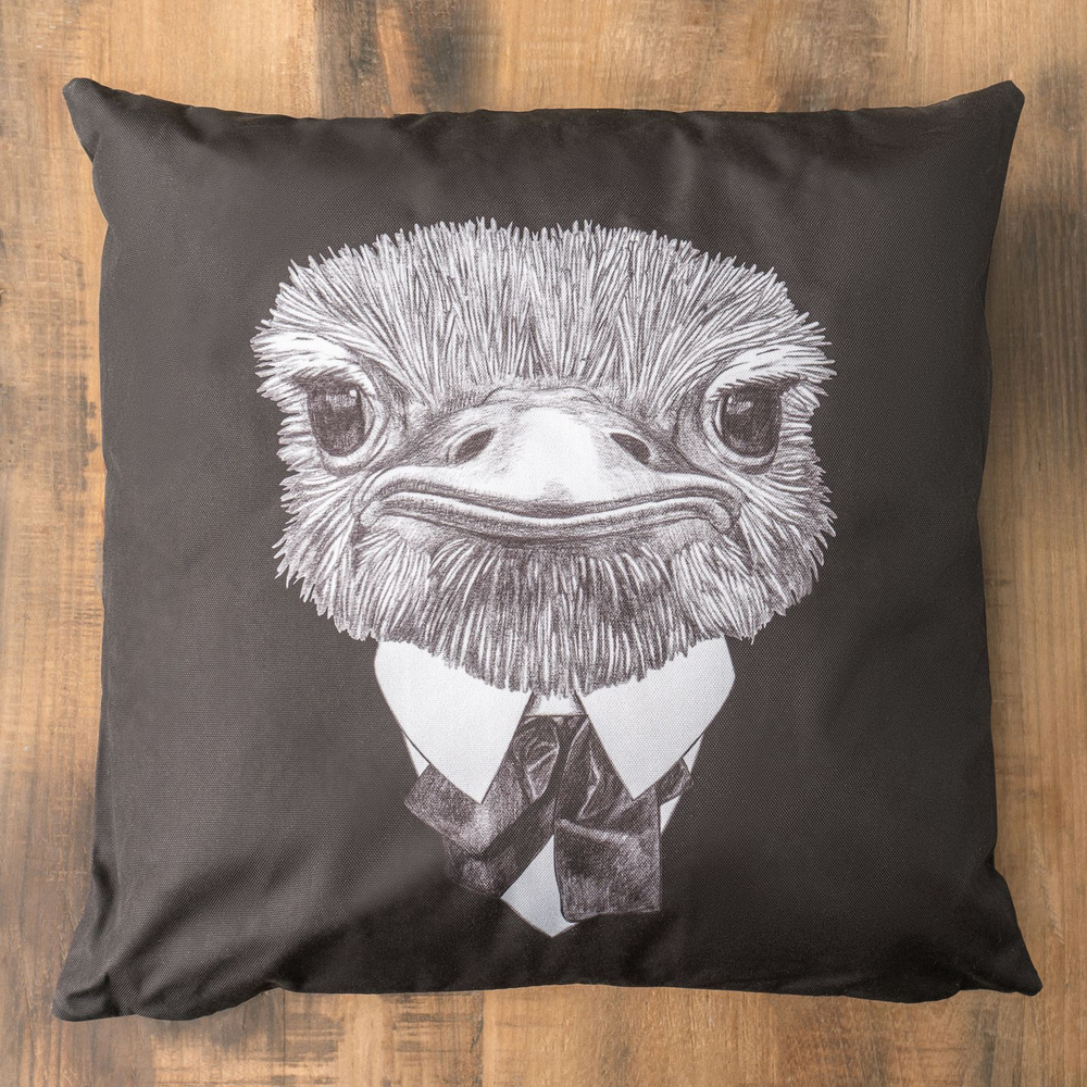 Декоративная подушка Cushion Ostrich #1