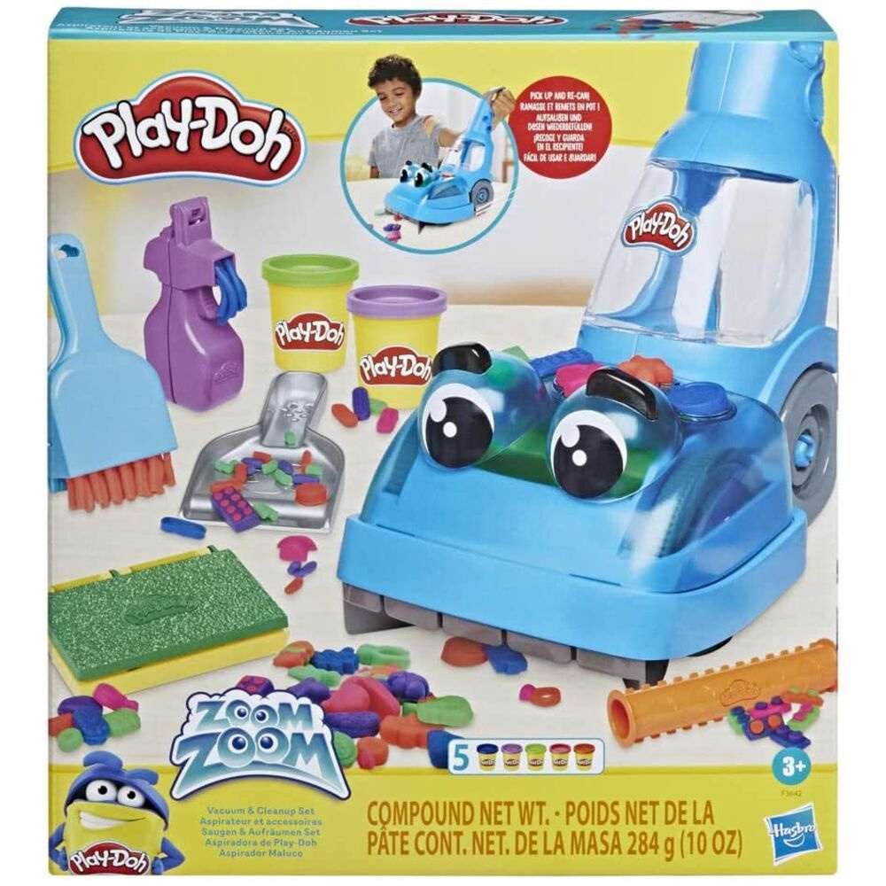 Пластилин Play-Doh Пылесос и набор для уборки F36425L0 #1