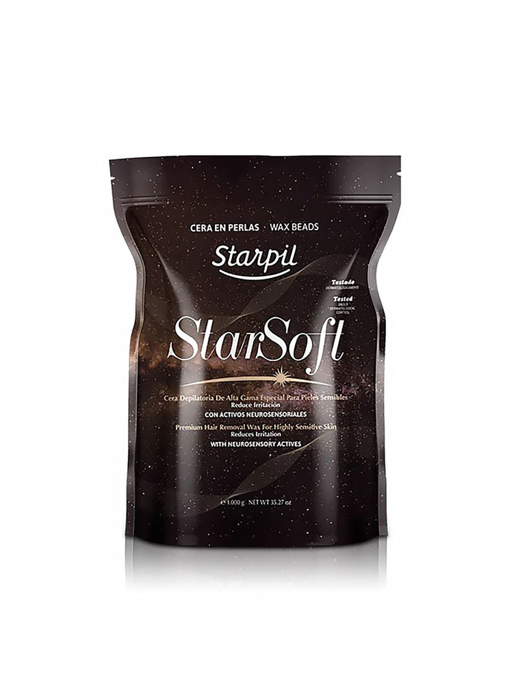 Starpil StarSoft Воск синтетический пленочный, высокоэластичный в гранулах 1000 гр.  #1