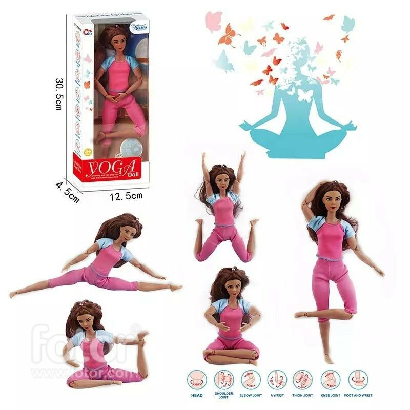Спортивная Кукла йога для девочек #1