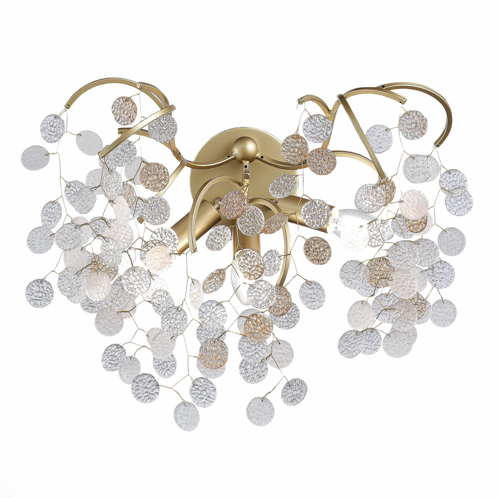 Светильник настенный бра ST LUCE цвет прозрачный, золотой коллекция RAVELLO в стиле Modern цоколь G9 #1