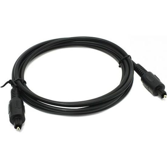 Цифровой оптический аудиокабель ODT Male Plug (Toslink) S/PDIF (SPDIF) CC-OPT-2M / TOC2020-2M черный, #1