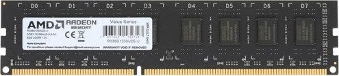 AMD Оперативная память Radeon R3 Value Series DDR3 1333 Мгц 1x8 ГБ (R338G1339U2S-U)  #1