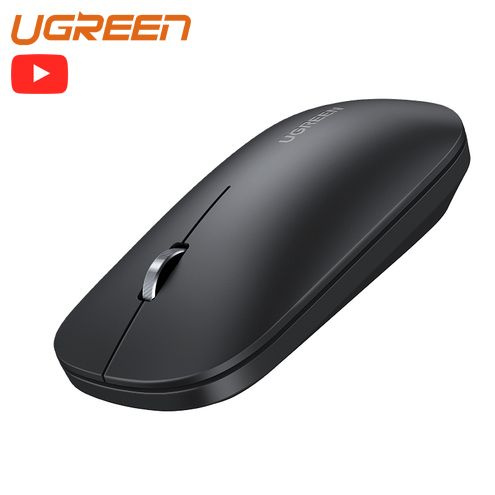 Беспроводная компьютерная мышь UGREEN MU001 Portable Wireless Mouse 4000DPI 2.4G + Bluetooth бесшумное #1