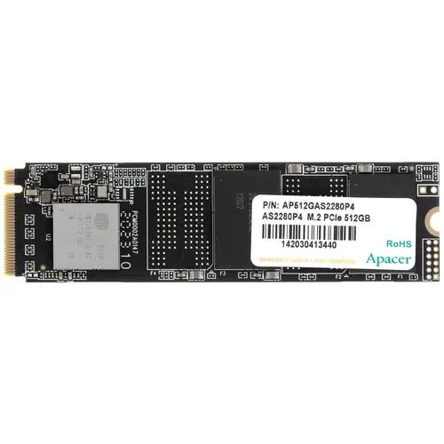 Apacer 512 ГБ Внутренний SSD-диск AP512GAS2280P4X-1 (AP512GAS2280P4X-1) #1