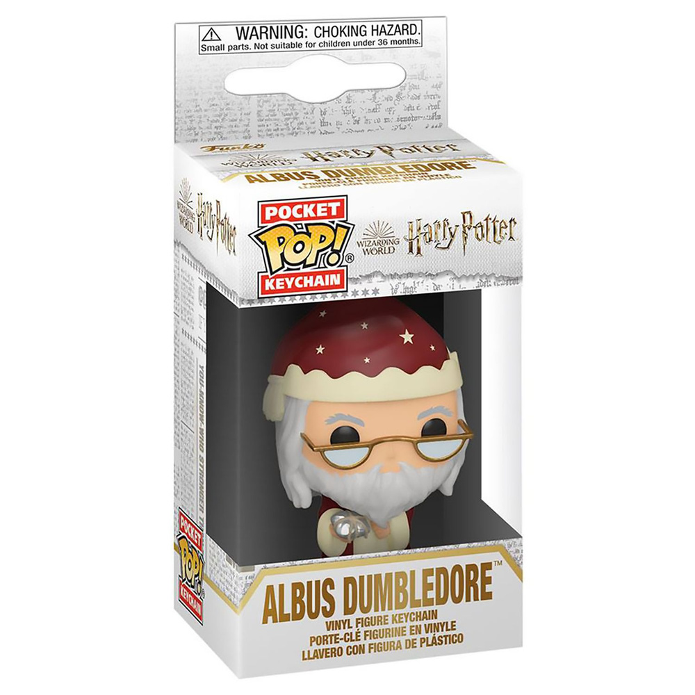 Брелок Funko Pocket POP! Harry Potter Holiday Albus Dumbledore 51207 #1