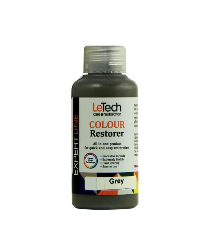 LeTech Expert Line Средство для восстановления цвета кожи (Leather Colour Restorer) Grey, 100мл  #1