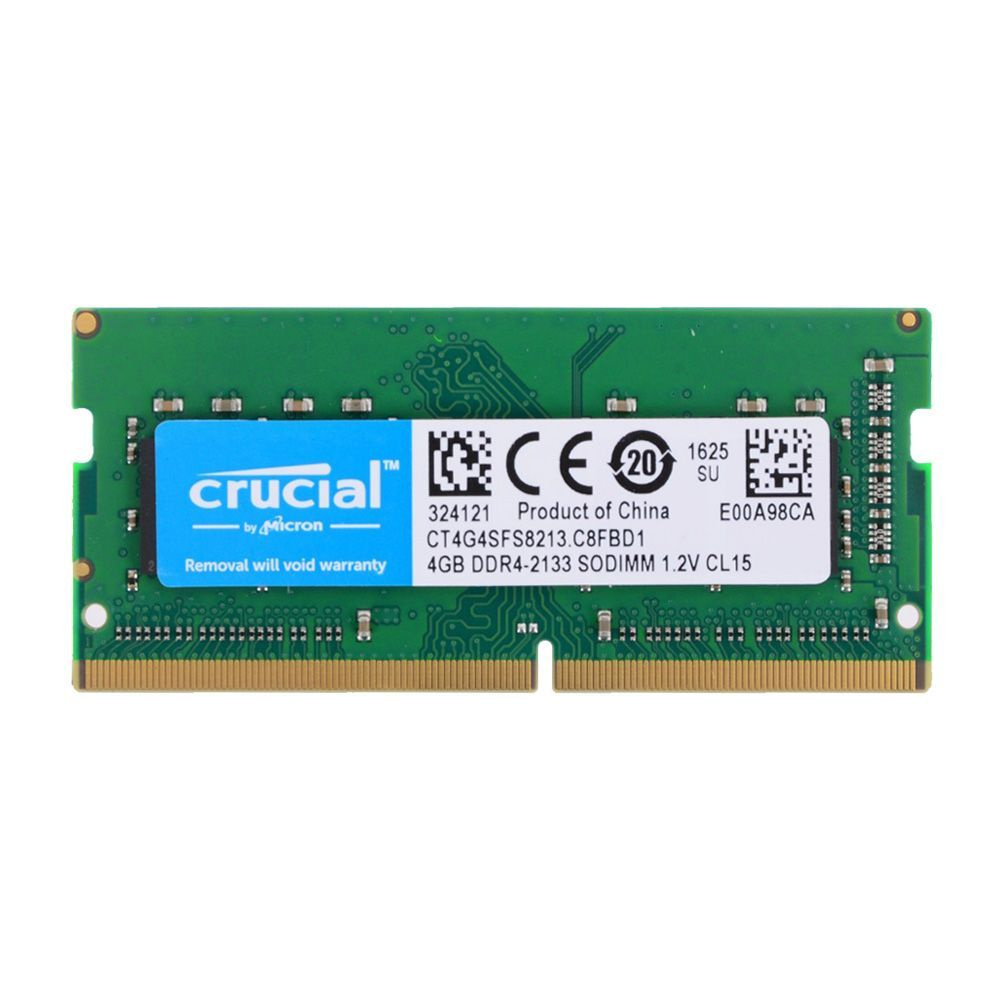 Crucial Оперативная память DDR4 4Gb 2133Mhz CT4G4SFS8213.C8FBD1 1x4 ГБ (CT4G4SFS8213.C8FBD1)  #1