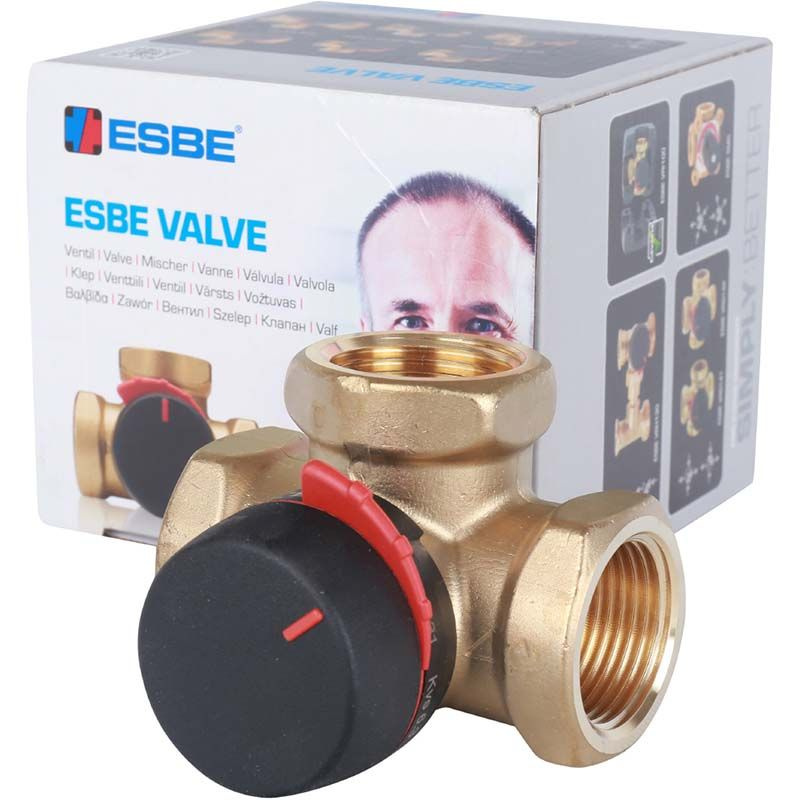 Трехходовой смесительный клапан Esbe VRG 131 муфтовый (ВР), Ду 15 (1/2), Kvs-1.6  #1