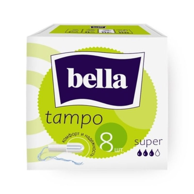 Тампоны Bella Premium Comfort Super Easy Twist, 8 шт. #1