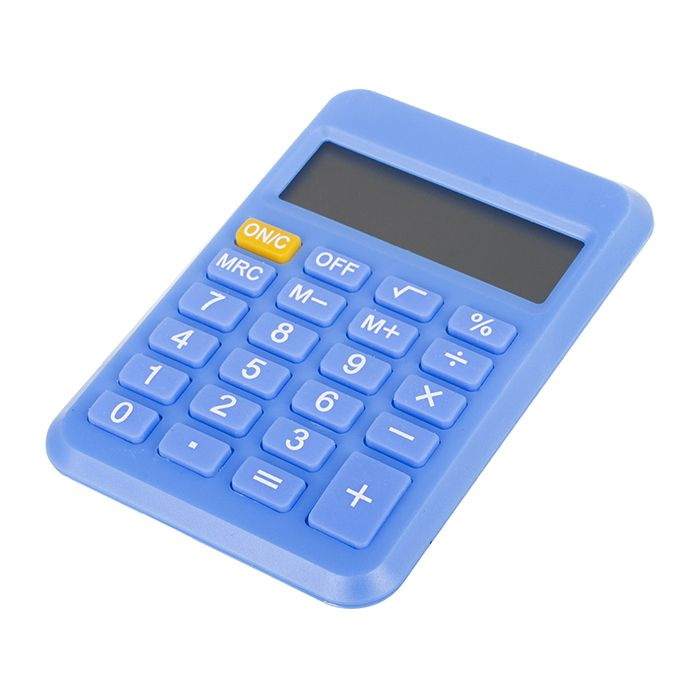 Калькулятор карманный KS-100, голубой корпус #1