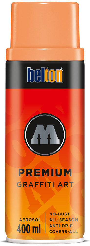 Аэрозольная краска для граффити и дизайна Molotow Belton PREMIUM #034 / 327116 apricot  #1