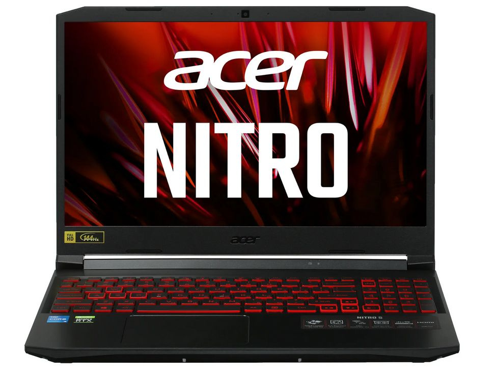 Acer Nitro 5 AN515-56-57LL (NH.QANER.006) Игровой ноутбук 15,6", Intel Core i5-11300H, RAM 8 ГБ, SSD #1