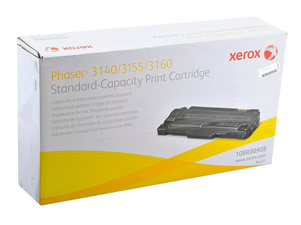 Xerox 108R00908 картридж черный (1500 стр.) #1