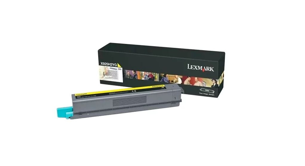 Lexmark X925H2YG (X925) картридж желтый (7500 стр.) #1