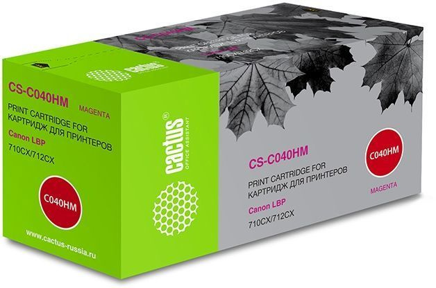 Картридж Cactus CS-C040HM, 040 H M, пурпурный / CS-C040HM #1