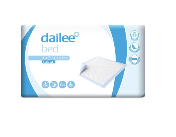 Пеленки Dailee Bed Plus, 60x60 см, 30 шт. #1