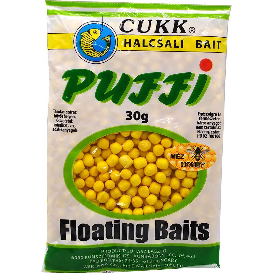 Пуфы для рыбалки CUKK Puffi Mini (30г) 3-6мм Мёд #1