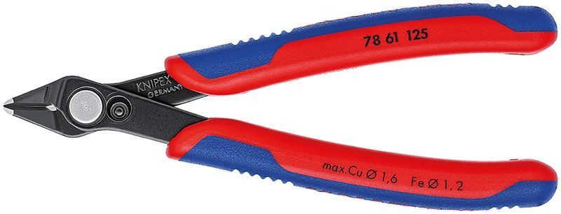 Бокорезы Knipex 7861125 Electronic Super Knips вороненые 125 mm #1