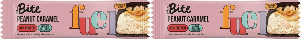 Батончик Bite протеиновый арахис-соленая карамель, комплект: 2 упаковки по 50 г  #1