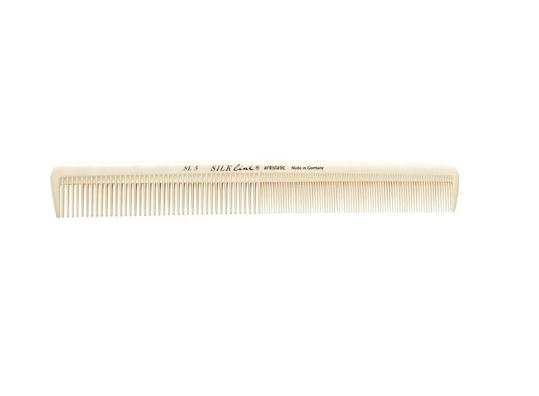 Расчёска HERCULES силиконовая комбинированная, длина 21,6 см, цвет Белый  #1