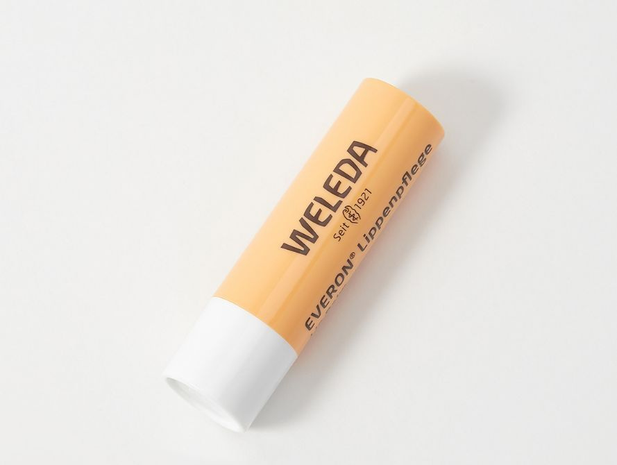 Бальзам для губ Weleda Everon Lip Balm с маслом жожоба и ши, 4,8гр, уход, восстановление и защита от #1