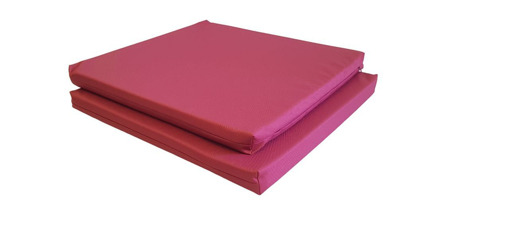 Комплект подушек для 2-х местного дивана Альтернатива, цвет бордовый  #1