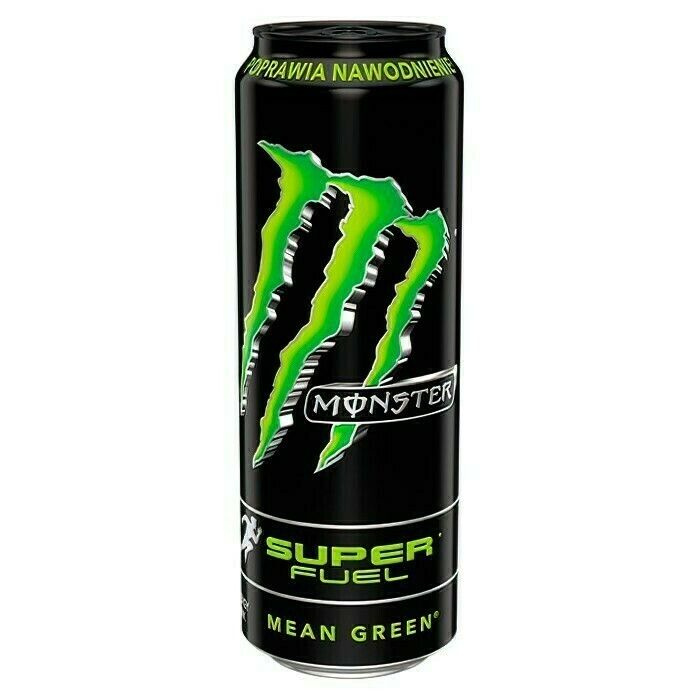 Энергетический напиток Monster Super Fuel Green / Монстер Супер Топливо Зеленый 568мл  #1