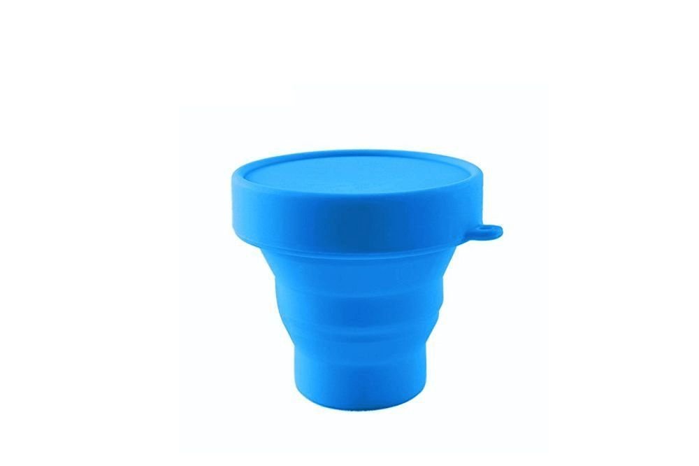 Складной контейнер для очистки чаши, Голубой, Aneer Care #1