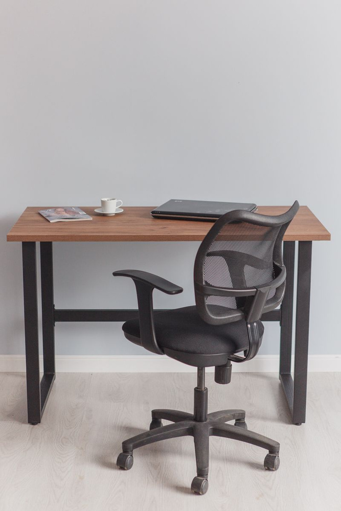 Стол компьютерный Good Desk Loft,размер 120х60х75 см, цвет дуб табачный, цвет ножек черный  #1