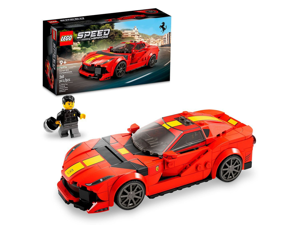 Конструктор LEGO Speed Champions Ferrari 812 Competizione, 261 дет. (76914) #1