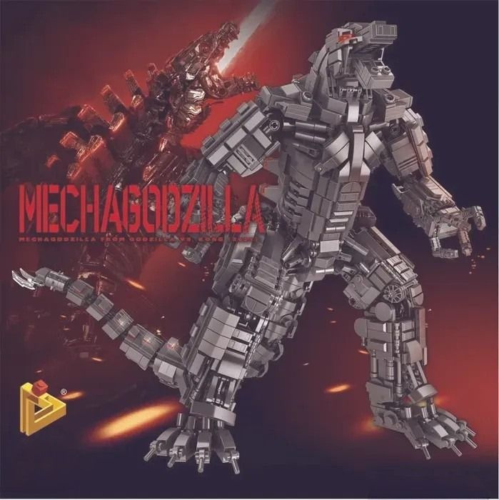 Конструктор Динозавр "Мехагодзилла против Конга", 2401 деталь  #1