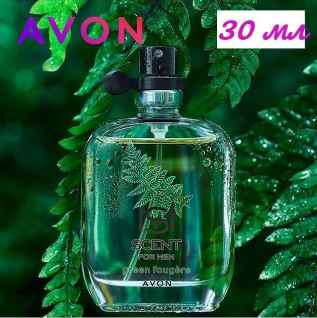 AVON Scent mix Green Fougere Туалетная вода мужская 30 мл #1