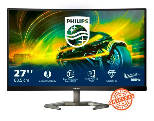 Philips 27" Монитор 27M1C5500VL, черный #1