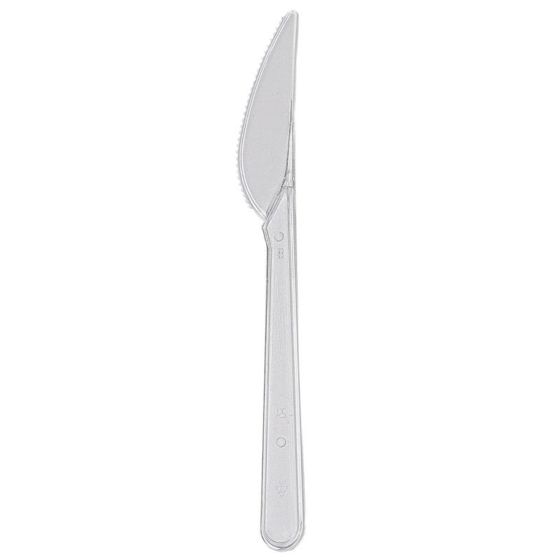 Нож одноразовый Комус прозрачный, 18 см, ПС 50шт./уп #1