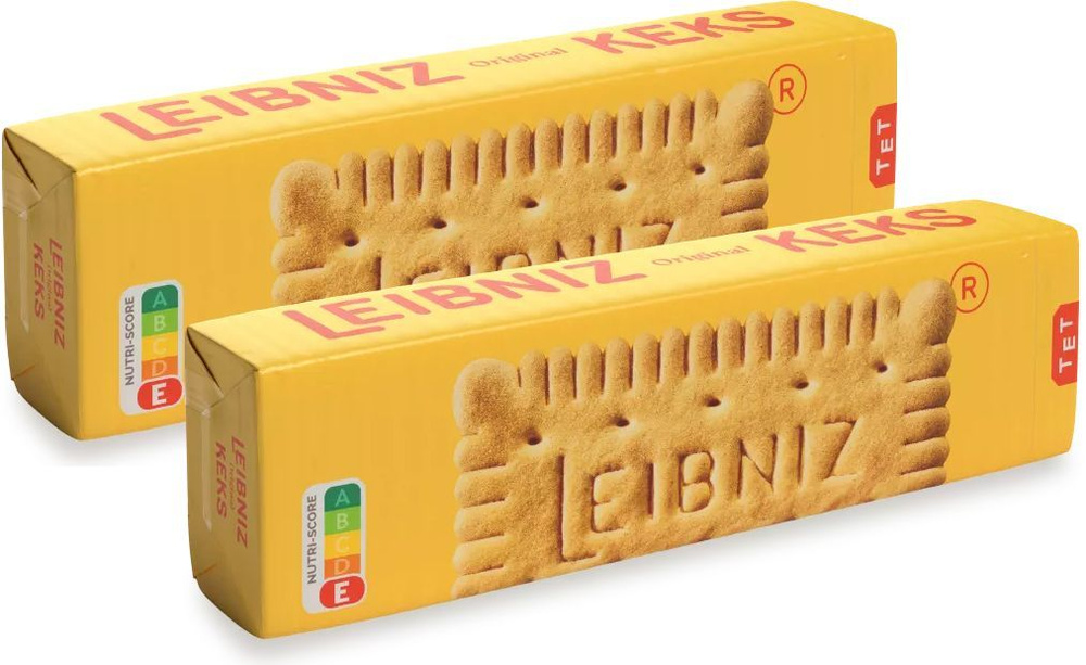 Печенье Leibniz сливочное 2 пачки по 200г #1