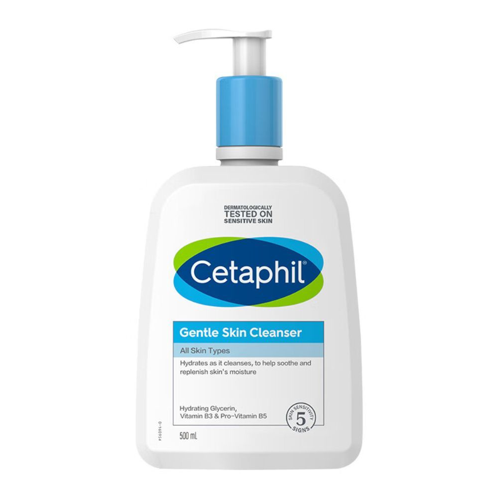 Cetaphil Gentle Facial Cleanser 500 мл, подходит для сухой и нормальной чувствительной кожи  #1